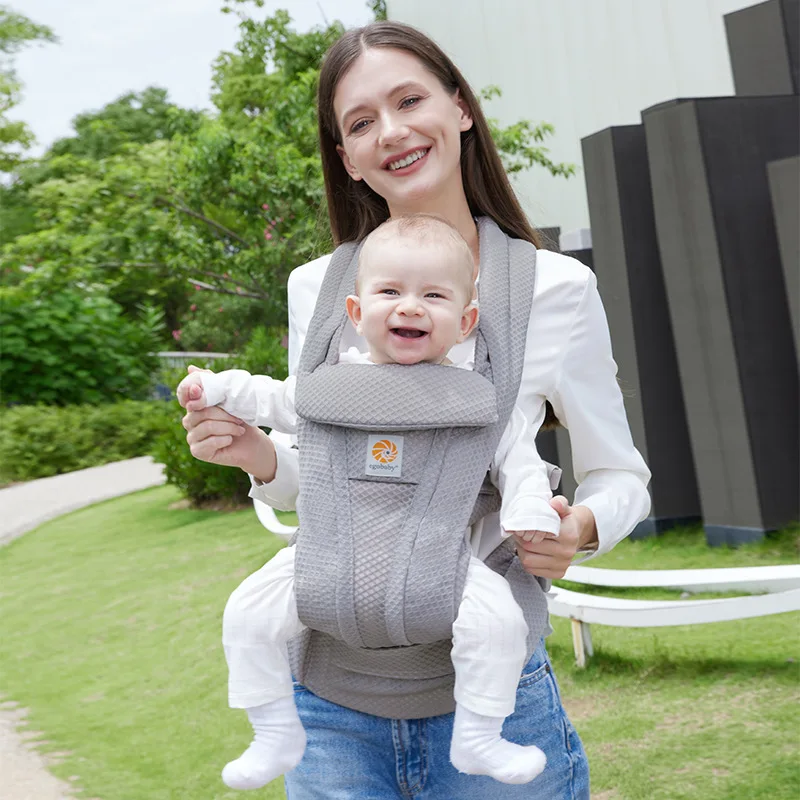 เก้าอี้สตูลคาดเอวสำหรับเด็กทารก ง่ายต่อการออกไปข้างหน้า ด้านหลัง ใช้คู่แนวนอน กอดน้ำหนักเบา ทารกแรกเกิด มัลติฟังก์ชั่น