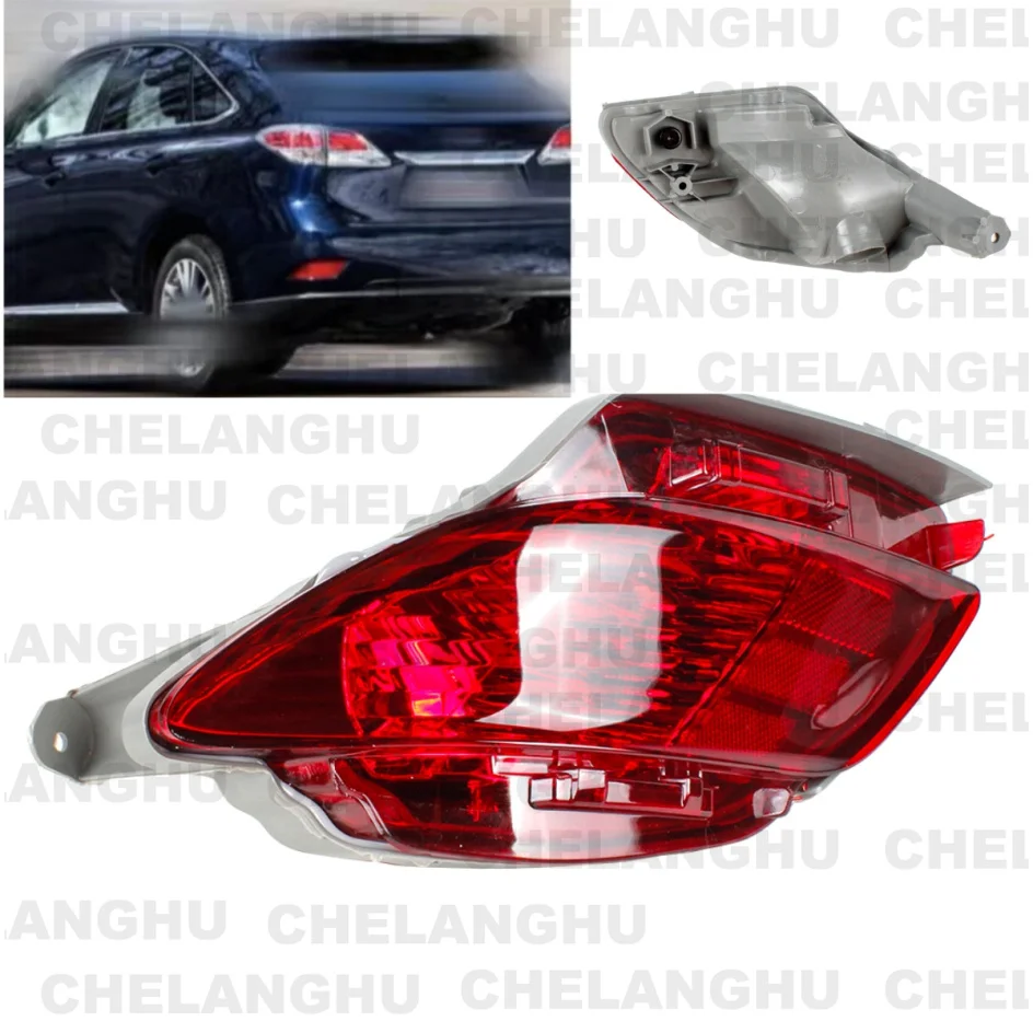 

For Lexus RX350 RX450H RX270 2010 2011 2012 2013 2014 2015 1Pc Left Side Rear Bumper Reflector Light 81490-0E010