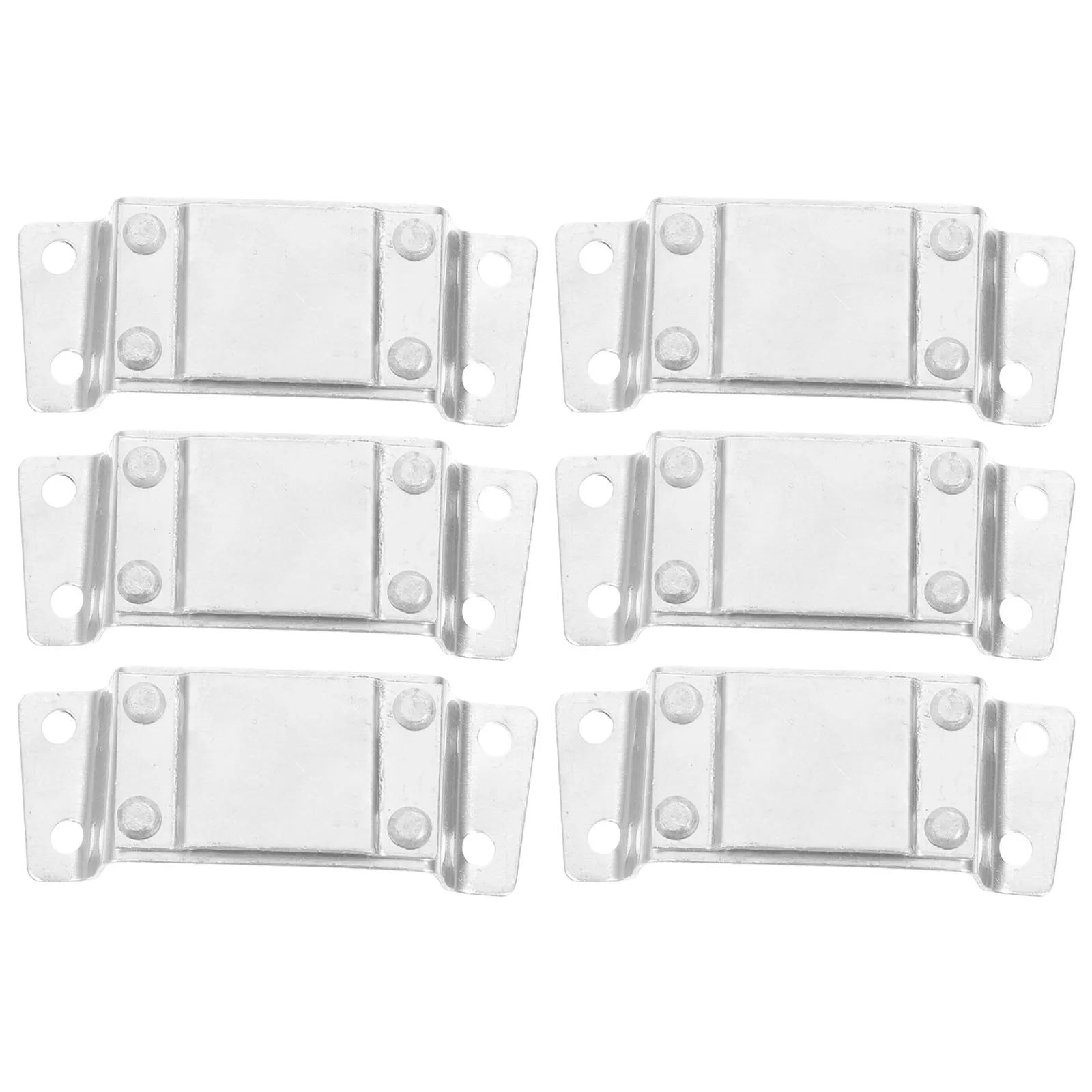 

6pcs Miner Headlamp Extension Bracket Aluminum Alloy Lightweight Mount for Construction Safety Hard Hat Light