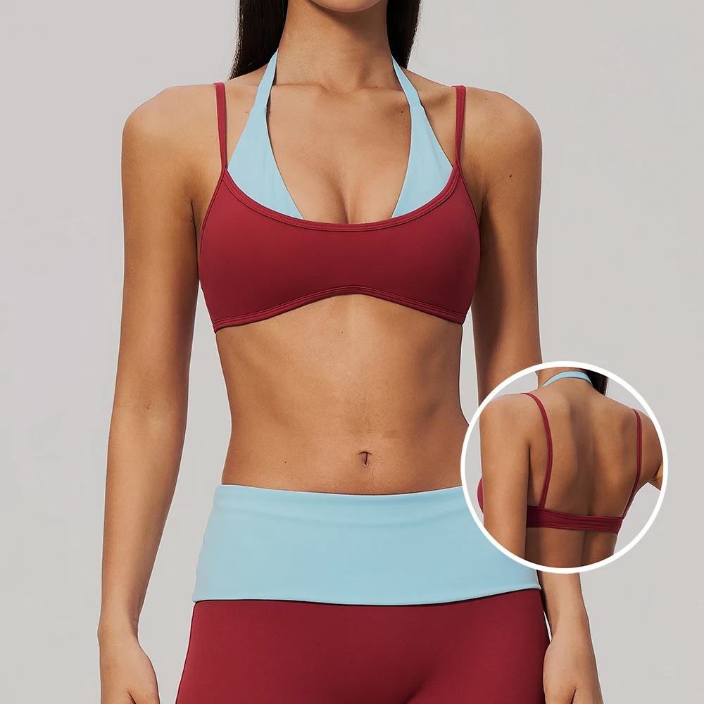 Suspender Tank Top - حمالة صدر يوغا نسائية، توب رياضي