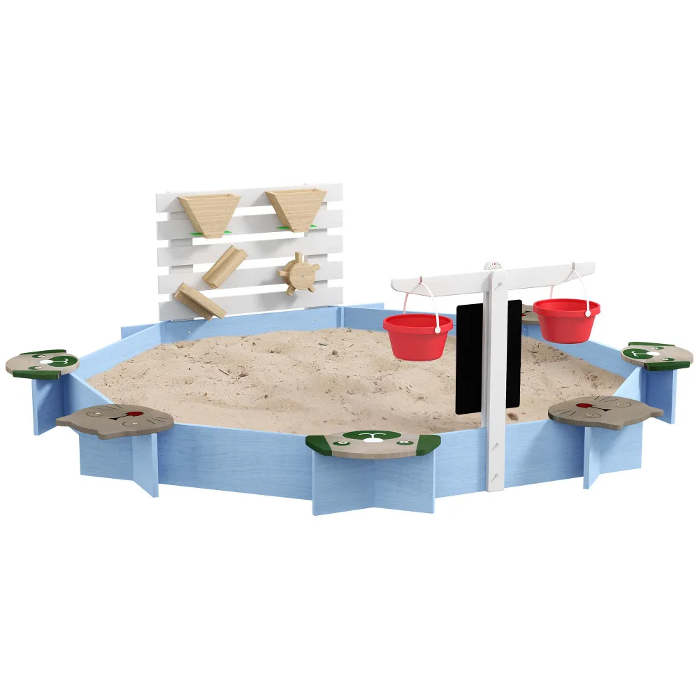 Wooden Sandbox for 3-7 Years, 85