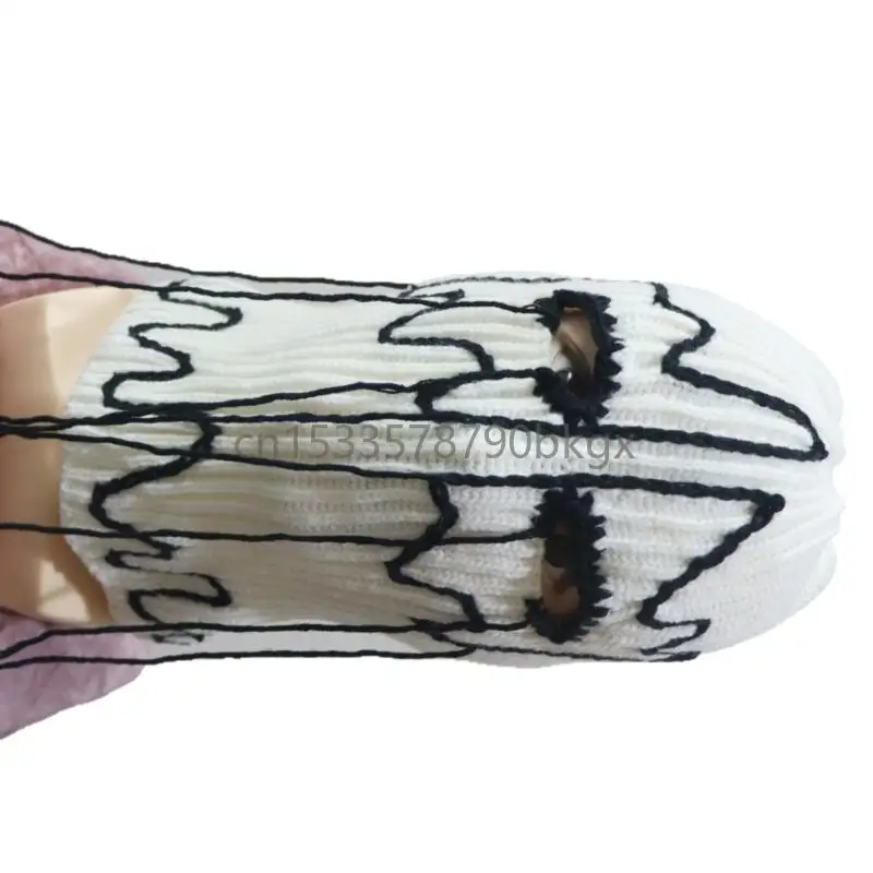 

Хэллоуин Страшный балаклава Шляпа Зимний головной убор для энтузиаста активности на открытом воздухе J78E