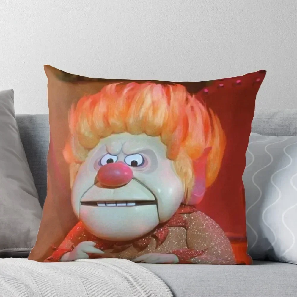 

Heat Miser Throw Pillow Christmas Covers For Cushions Custom Cushion Photo pillow