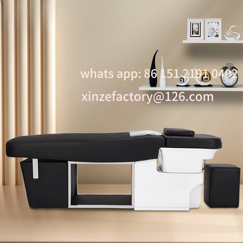 Customizable Barber Shop Water Circulation Fumigation Thai Shampoo Bed Salon Hair Special Ceramic Basin