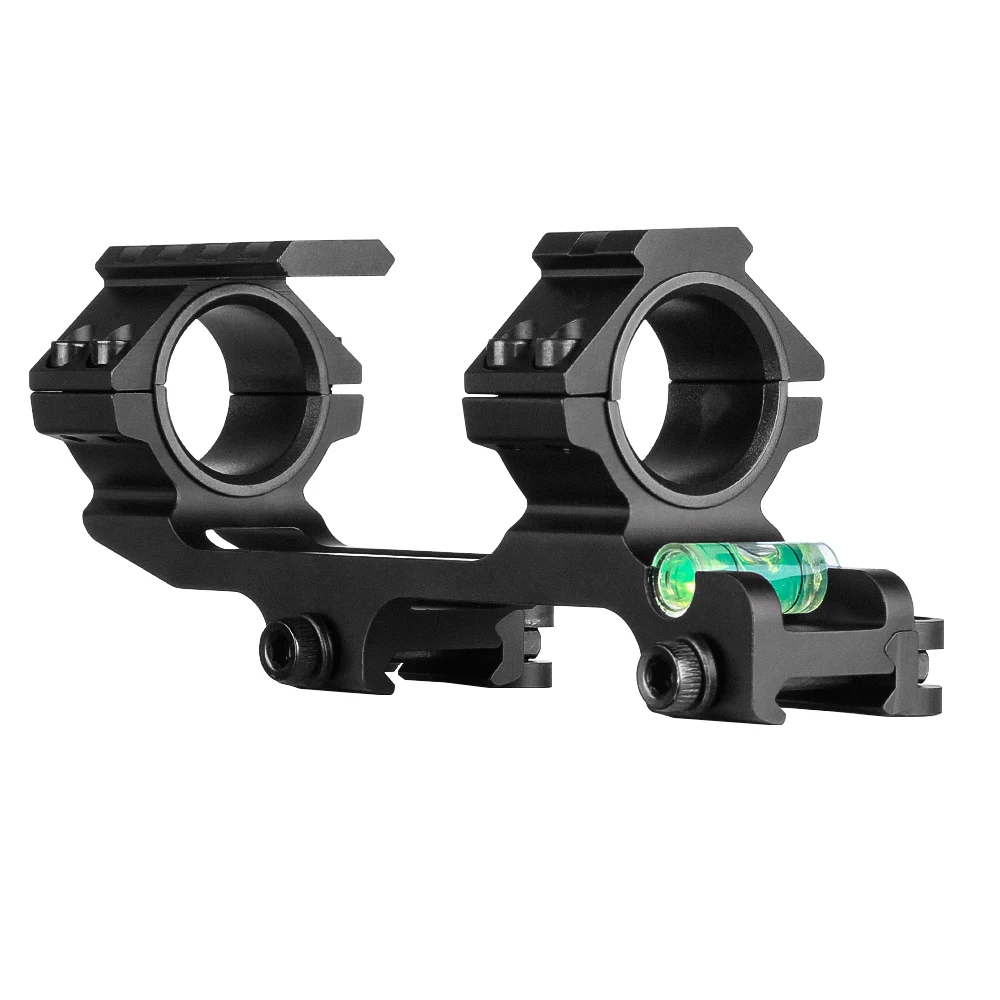 SPINA Optics New 30mm/25.4mm Dual Scope Ring QD Mount Base with Spirit Bubble Level Hunting Scope Accessories