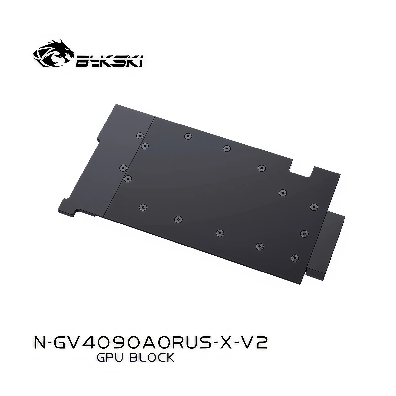 Bykski Full Cover GPU Water Cooling Block for GIGA RTX4090 Master N-GV4090AORUS-X-V2