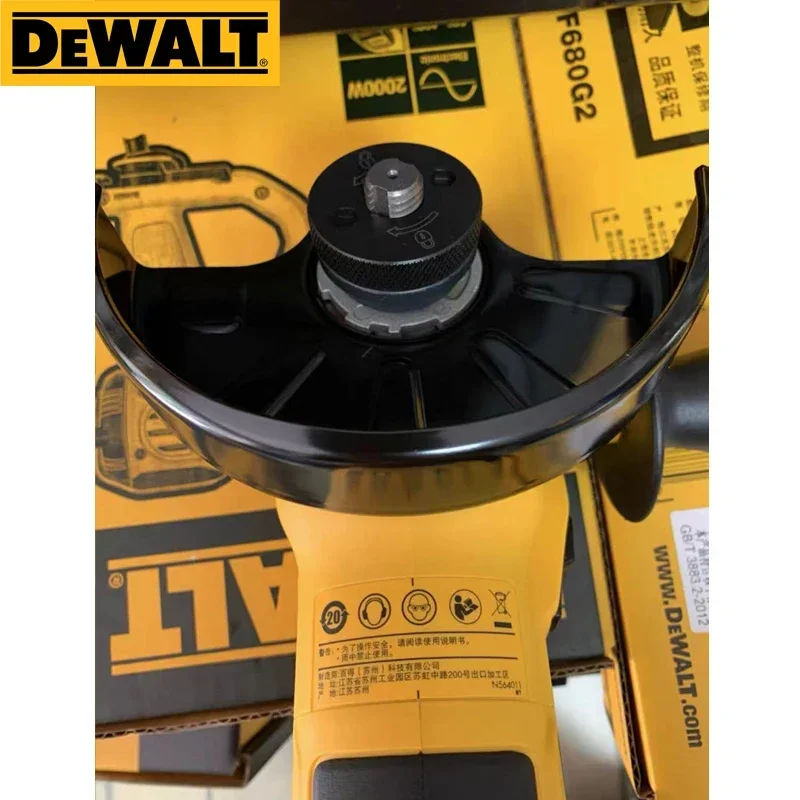 DEWALT Angle Grinder DCG405N 20V Cordless Cutting Machine Bare Tool 125mm Rechargeable Brushless Portable Polisher DCG405