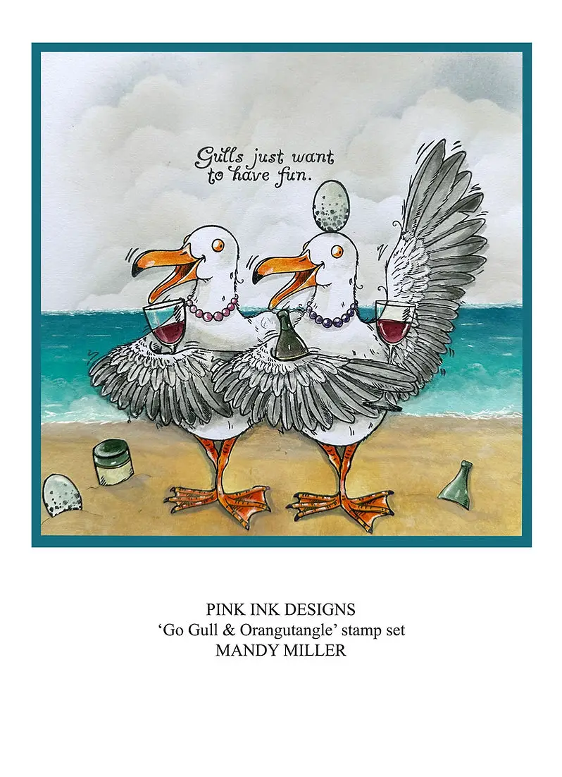 

Puffin Huffin Orangutang Gull Armadillo Animal Clear Stamp DIY Scrapbook Photo Album Craft Decorat Supplies Handcarft Gift Card