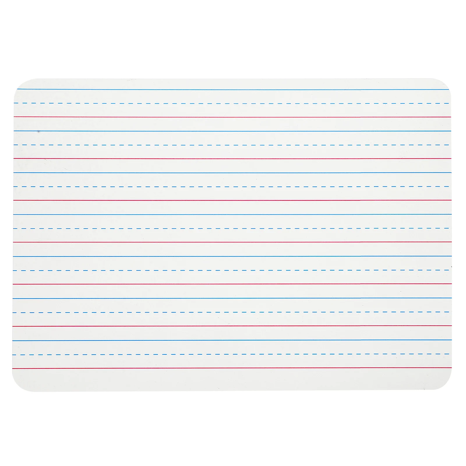 Dry Erase Ruled Whiteboard Double-sided Flip (black Border) Small Whiteboards Magnetic Kids