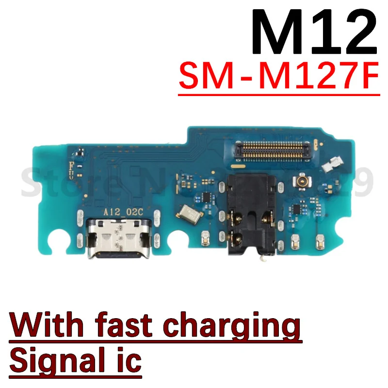 USB Charger Connector Charging Port Board For Samsung Galaxy M52 M526B M62 M32 5G M22 M12 Motherboard Flex Cable