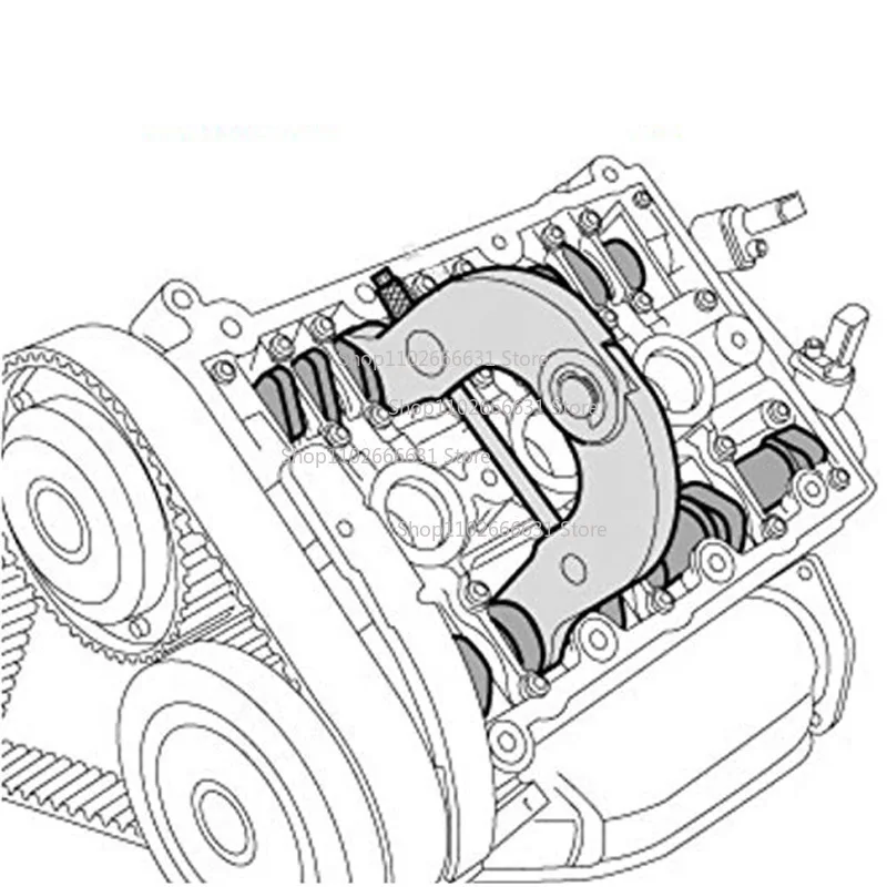 Timing Tool for Audi 3.0T  A4 A6L Old Volkswagen BBJ Dual Cam Belt Engine Timing Special Tool