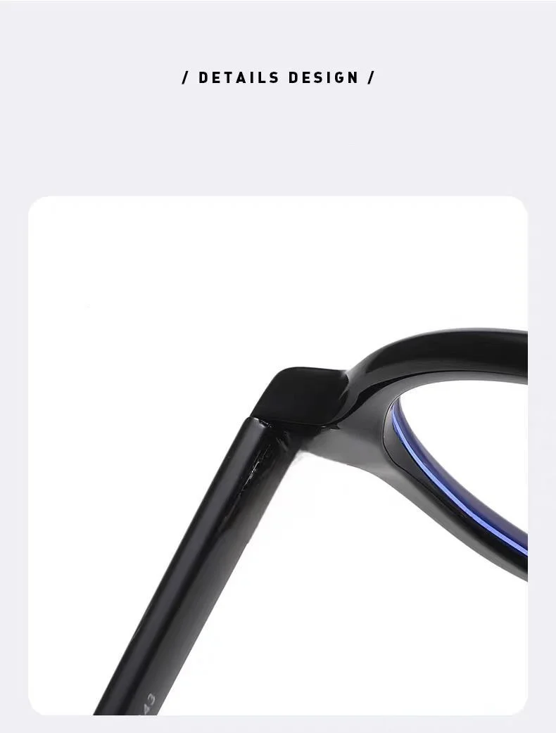 Ovale Lesebrille für Damen, modisch, im Trend, Markendesign-Stil, Presbyopie-Brille, Herren-Computerbrille zum Lesen +1,0 + 1,5 – Detail 4