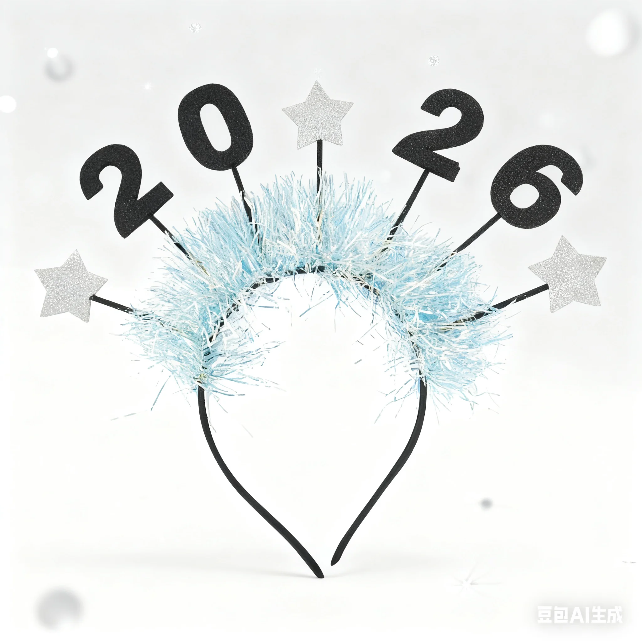 DXAA 2026 Neujahr Stirnband Diadem