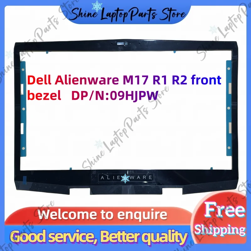 

For Dell Alienware M17 R1 R2 B Cover Case Front Bezel LCD Front Frame DP/N:09HJPW