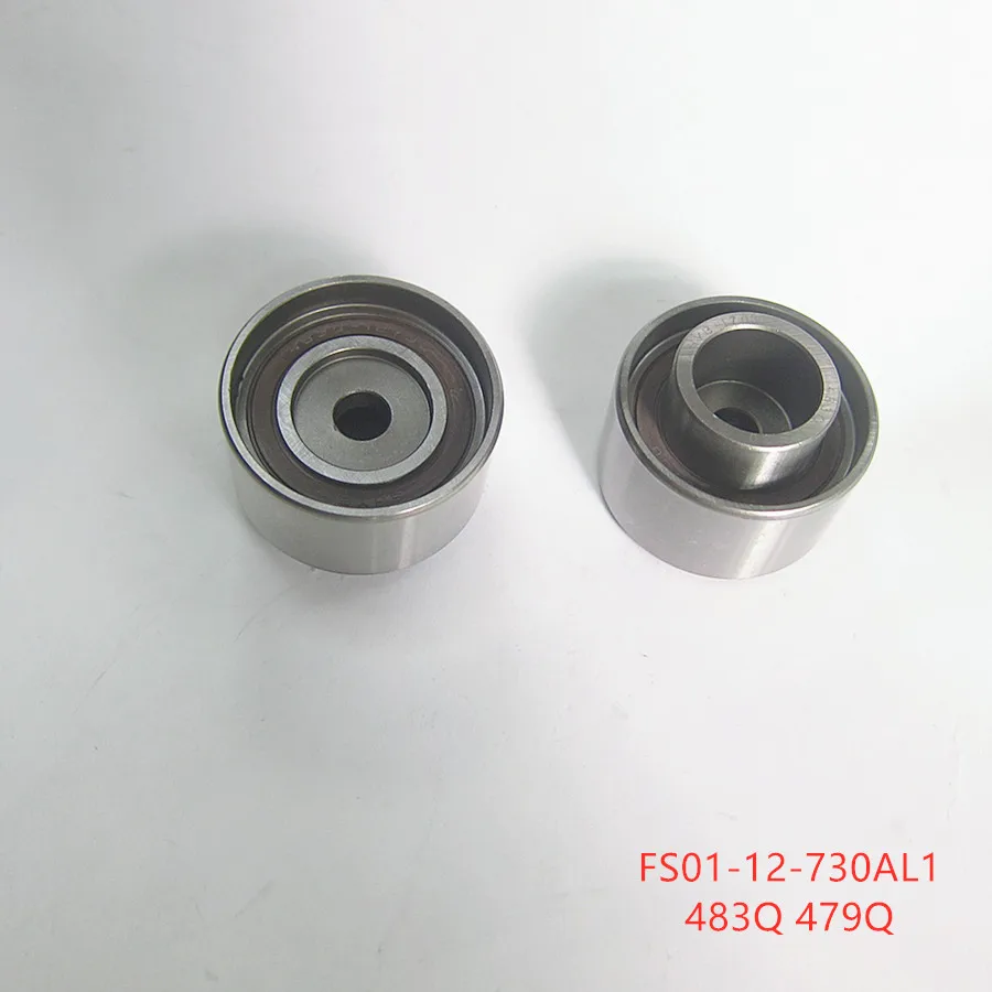 Автомобильные аксессуары FS01-12-730A, высококачественный натяжной шкив ремня ГРМ для Mazda 323 Family Protege FP Premacy Haima 3 H2 483Q 479Q