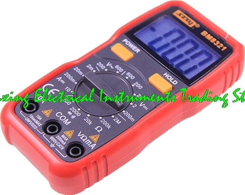 SZBJ BM8321/BM8322 pocket-sized Digital Multimeter  3 1/2 ,maximum display:1999 Prevent short circuit burnout