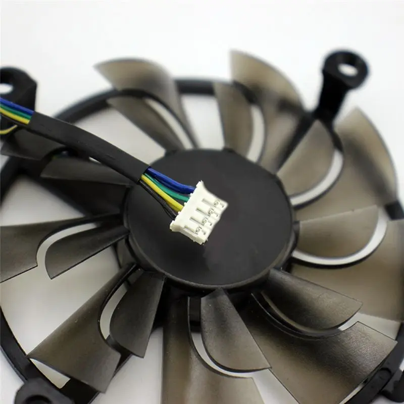 (BAAY) 1 Pair Graphics Video Card Cooling Fan for ZOTAC P106-100 6GB ZT-M10600A-10B Cooler Fan Repair Parts Computing Card