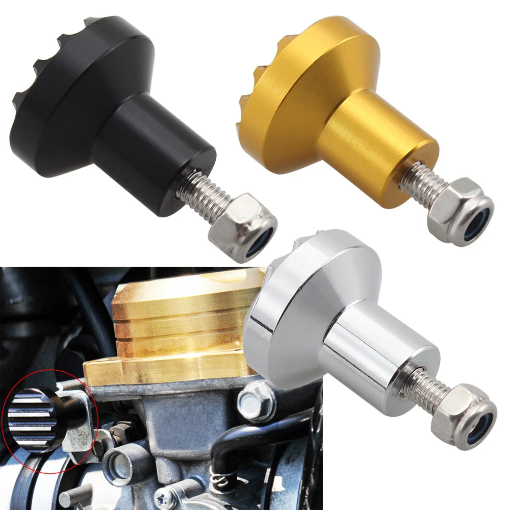 

Motorcycle Fluted Carburetor Choke Knob For Triumph Thruxton 900 Scrambler Bonneville 2008-2015