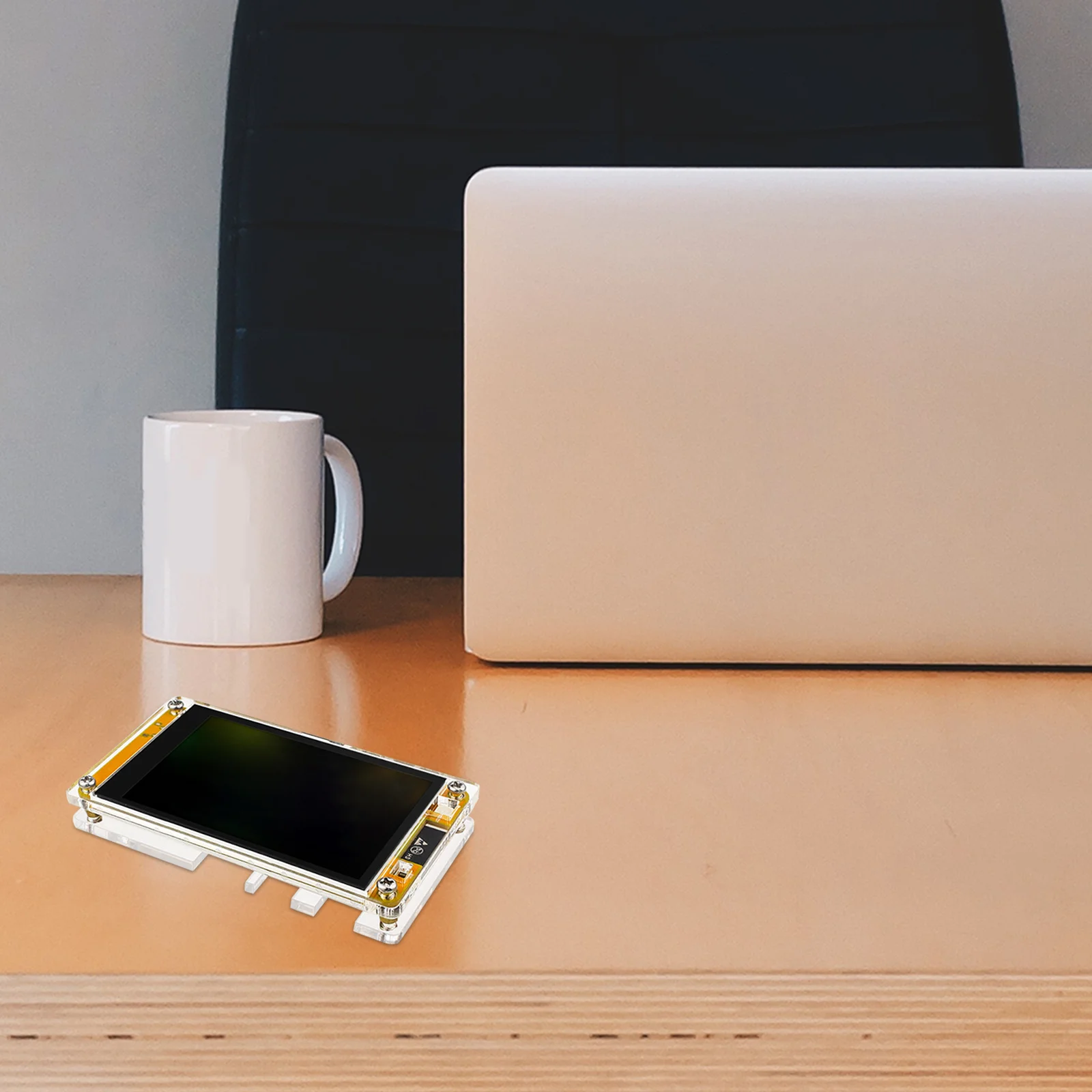 

Capacitive Touch Screen Protective Acrylic Case 35 Inch Transparent Durable Enclosure Stable Display Stand Acrylic Display Cases