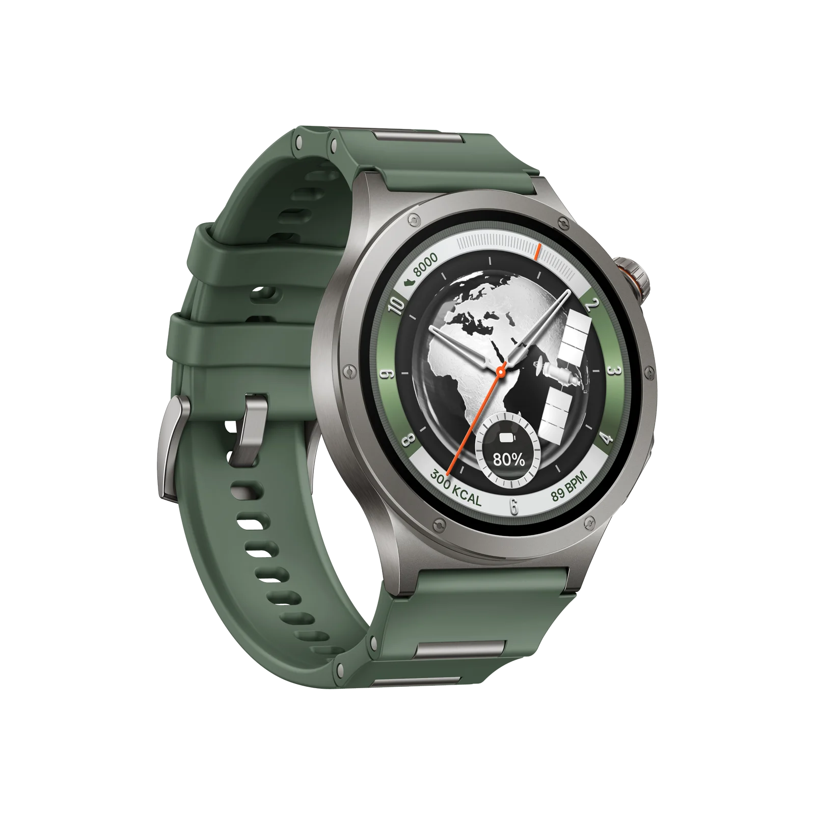 Version internationale de la montre connectée OnePlus Watch 4, écran de 1,5 pouces, Wear OS by Google, processeur Snapdragon W5, autonomie jusqu'à 16 jours, Google Wallet