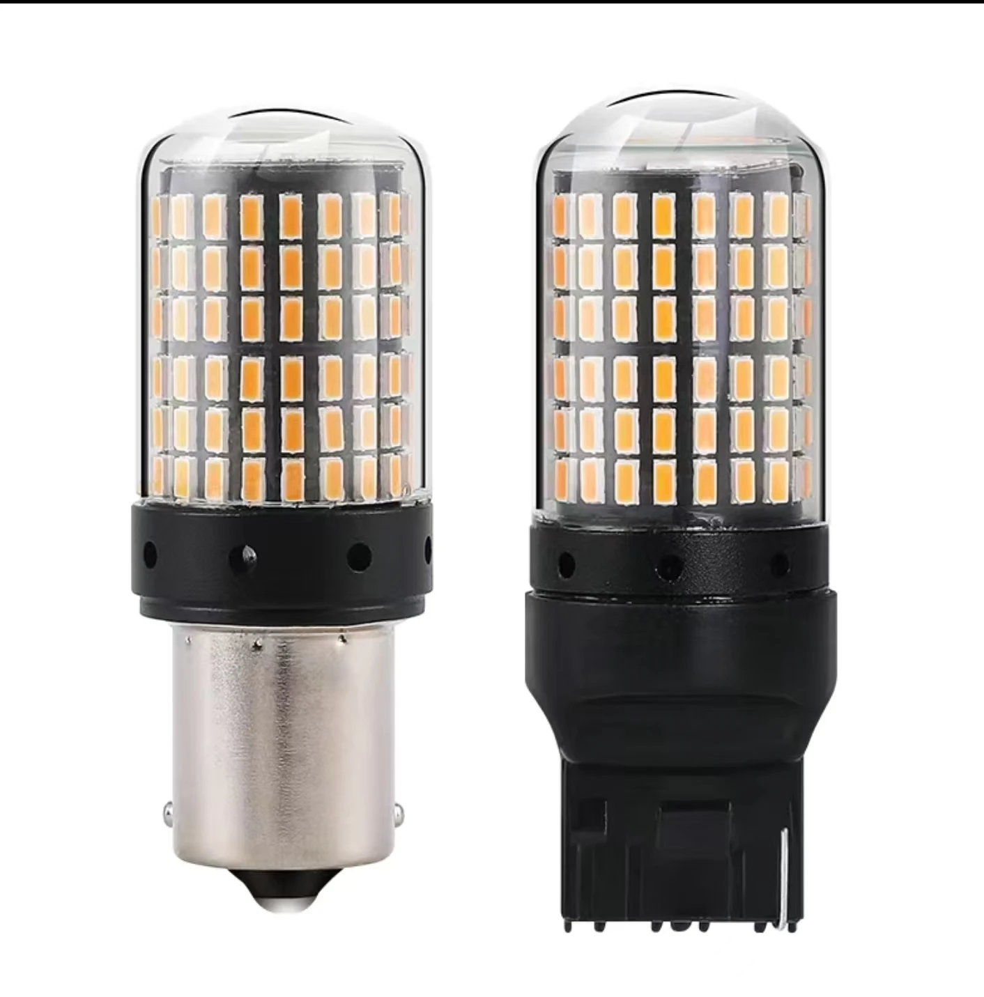 2x Car Bulbs LED 144SMD 1157 LED Tail Bulb Brake Lights Auto BAY15D LED Bulbs x2