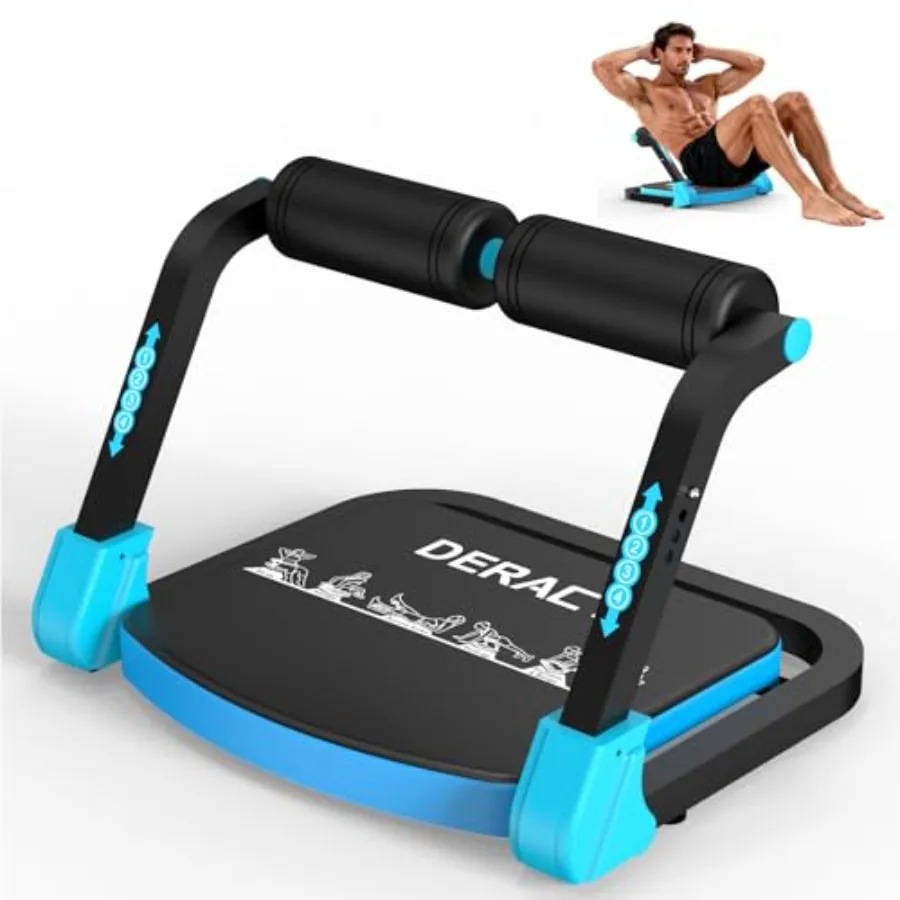 

Sit Up Exercise Equipment, Adjustable Ab Machine, Multi-Functional Sit Up Machine, Ab Workout Equipment, Ab Trainer Machine for