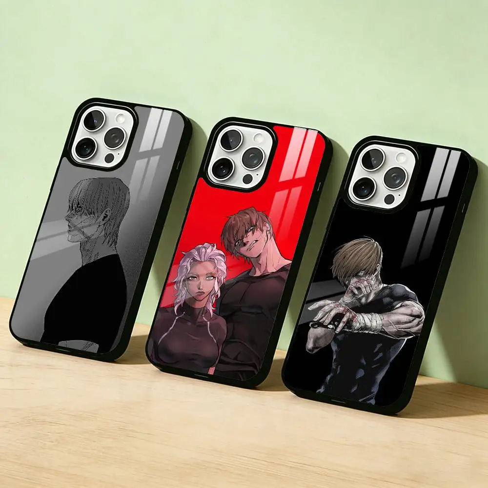 

AAA H-Hanjun P-Park Phone Case For iPhone 17 16 15 14 13 12 11 Pro Max Plus Silver Matte Black Cover