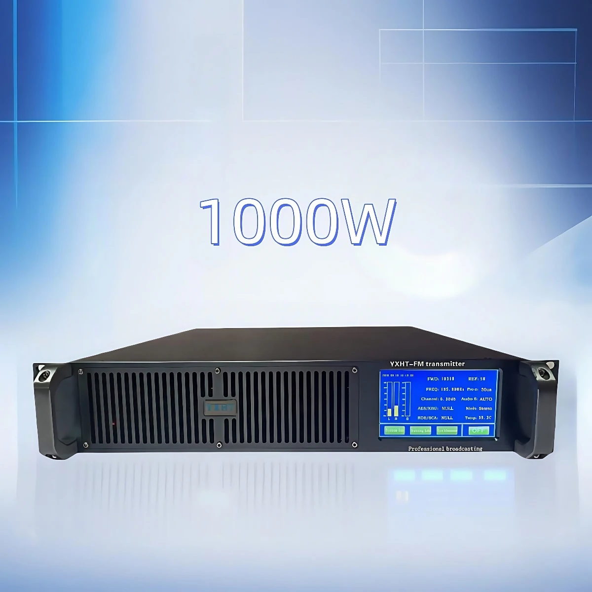 

YXHT 1000w/1kw Fm Transmitter 1000 Watt Fm Radio Transmitter for Sale 1kw Fm Broadcast Transmitter for Radio Stations