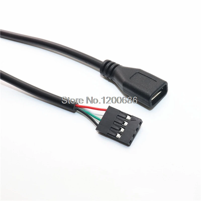 

0.3M 30CM Micro 5pin USB Jack to XH2.54 1.25 ZH1.5 PH2.0 XH2.54 dupont 2.54 4P wire cable harness