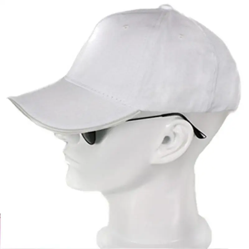 Fashion Flashing Baseball Cap Adjustable LED Light Hip-Hop Luminous Hat KTY Bar Party Sporting Fun Event Night Illumination Cap