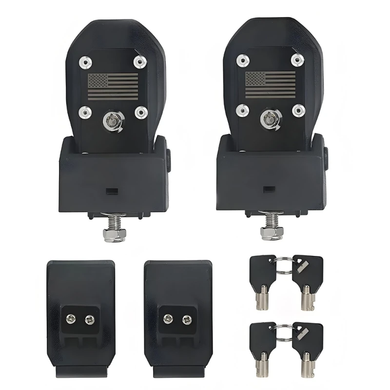 Hood Latches Hood Lock Catches Latches for Closure Repair ABS Housing Parts H8WE