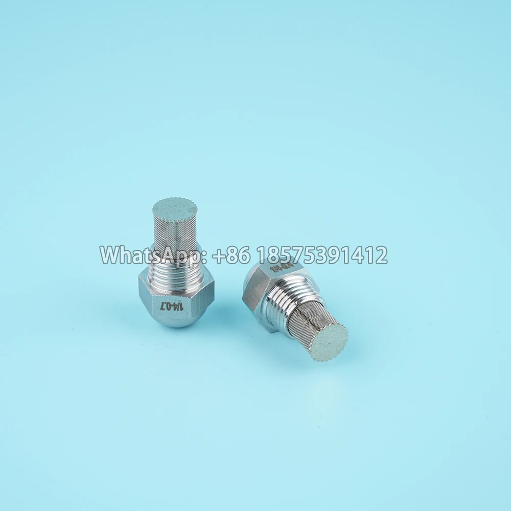 

60 Degree 1/4 Inch Male Thread Industrial Stainless Steel Oil Nozzle For Burner Boiler Oil Burner Nozzle Fog Mist Nozzle