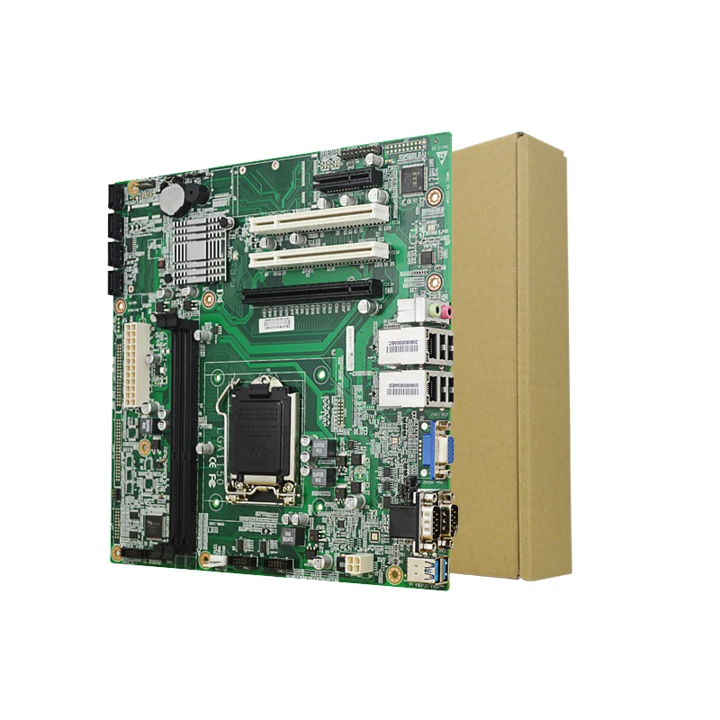 H81 Server Embedded 2*LAN and 2*Mini PCIe Motherboard With PS2 port