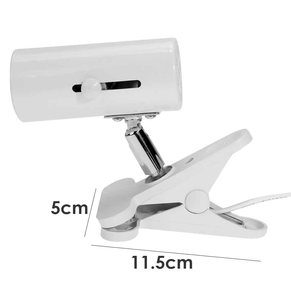 UVA UVB E27 Lamp Base Pet Reptile Aquarium Heat Lamp Clip-on Adjust Holder Tortoises UV Heating Light Kit for Lizard