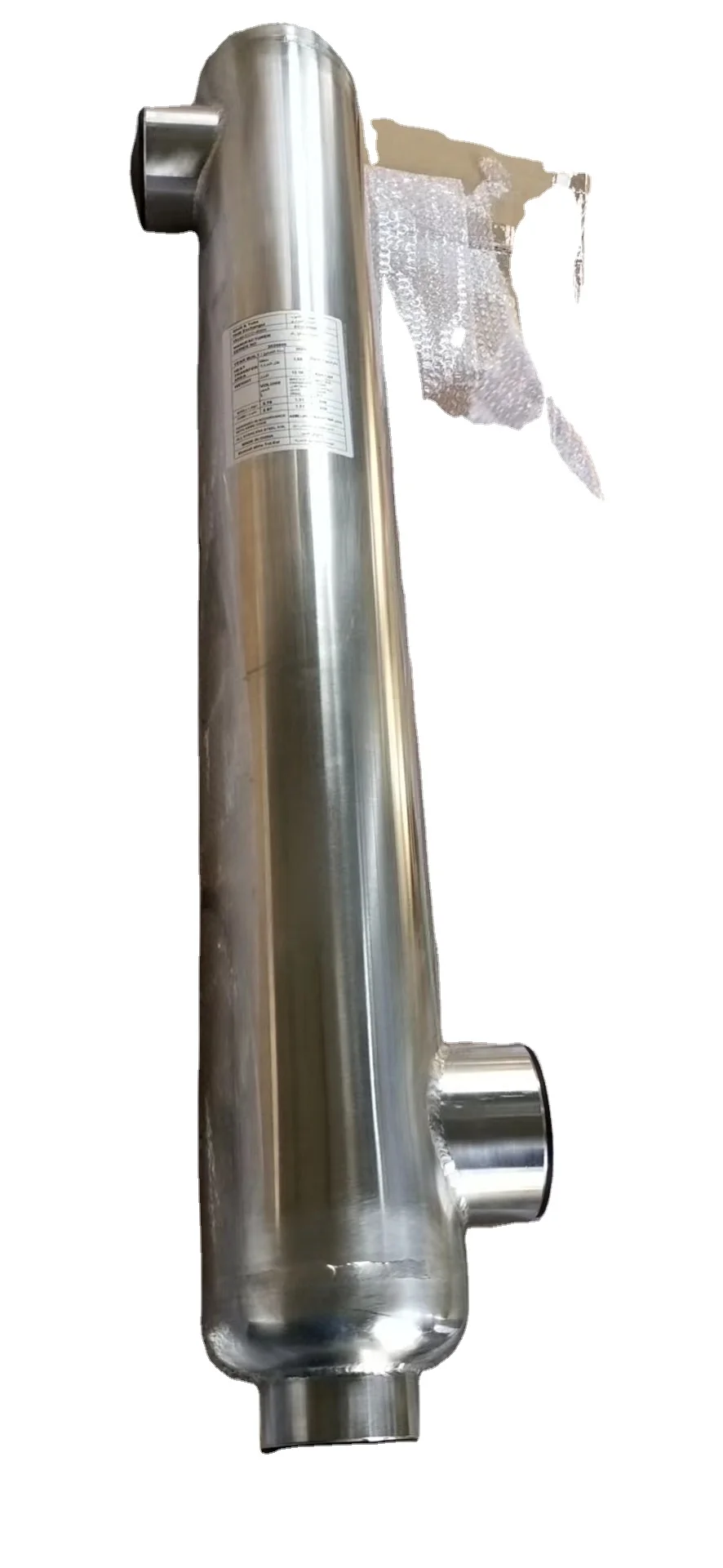 316L Shell And Tube Heat Exchanger UHT Tubular Heat Exchange Equipment