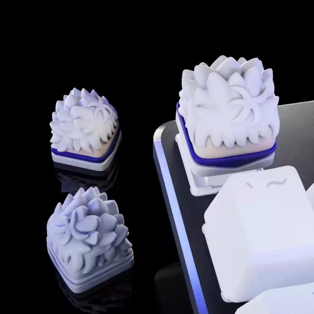 HUNTER × HUNTER GON · FREECSS Killua Zoldyck resina 3D teclas de anime personalizadas