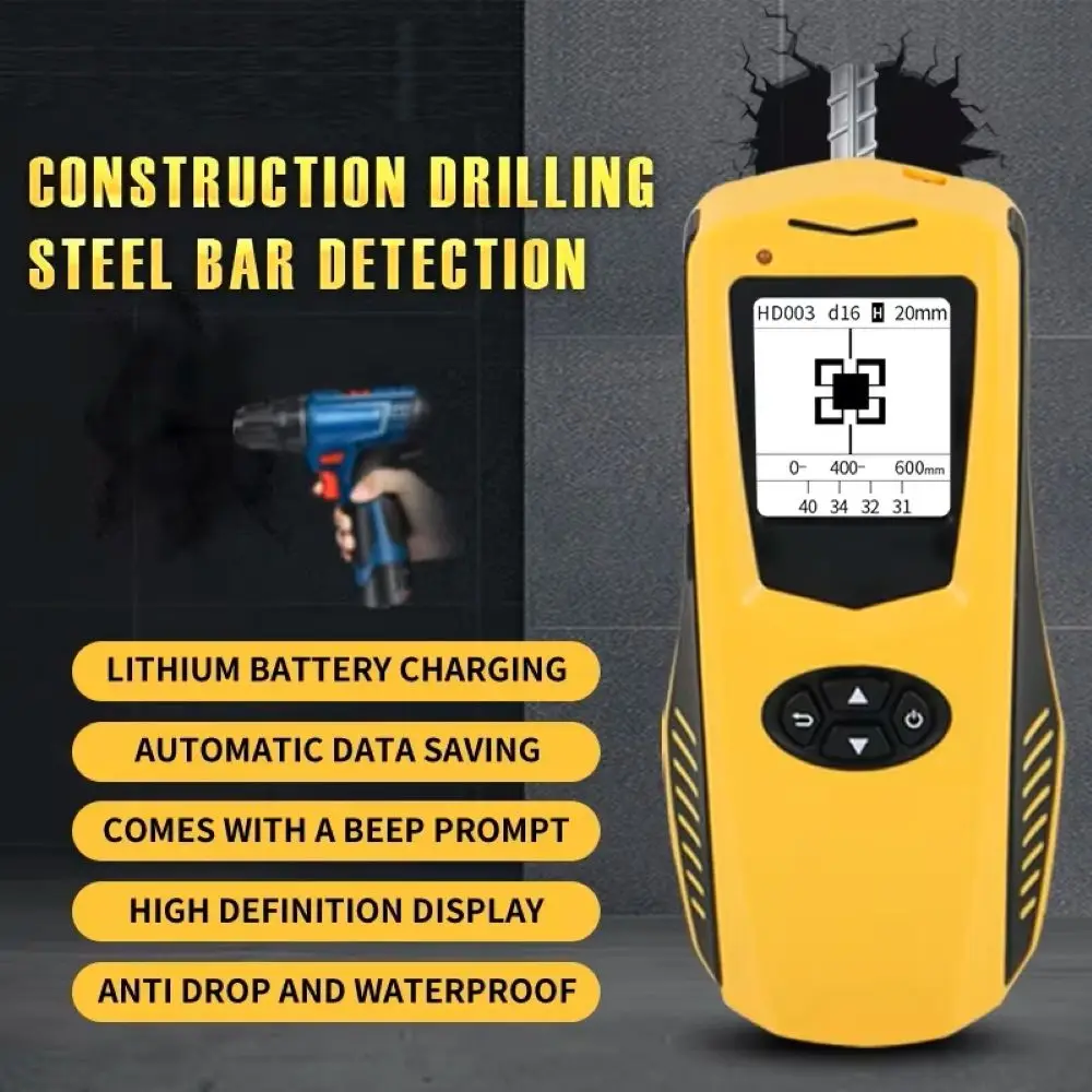 Professional Handheld Rebar Detector Locator: Real-World Performance in ...