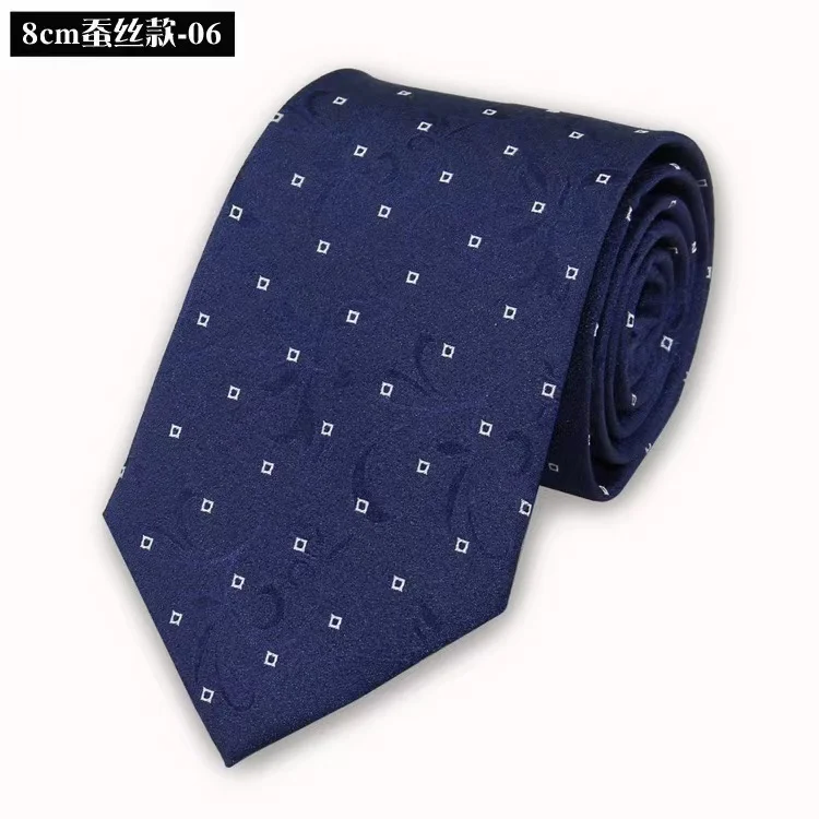 Real silk, mulberry silk, silk tie, men\'s formal attire, business, professional, marriage, job seeking, work attire, 8cm