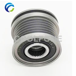 Overrunning Alternator Freewheel Clutch Pulley for Skoda Fabia Combi Praktik Roomster 1.4 Octavia 2.0 Superb F-551406 045903119A