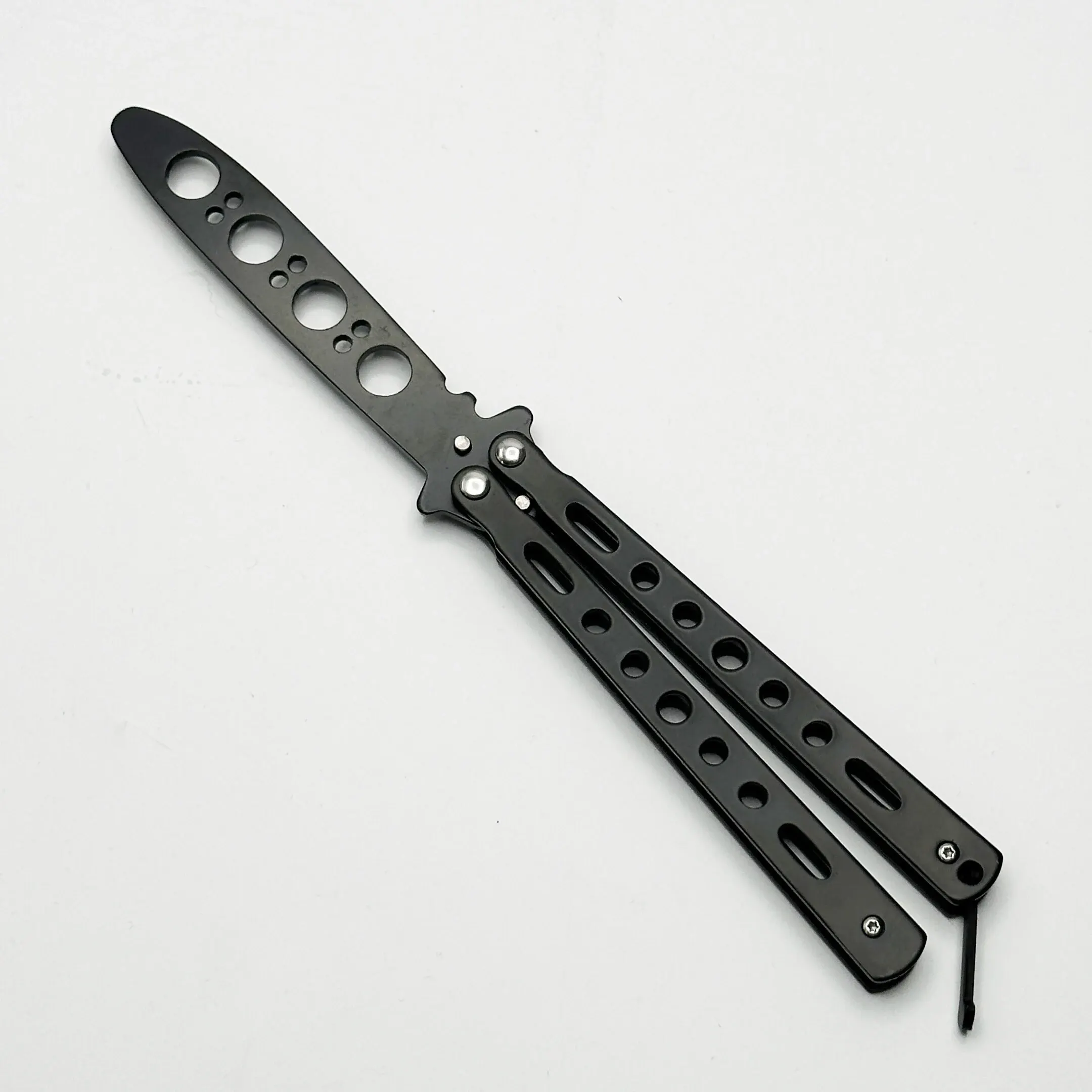 Novice Training Practice Butterfly Knife Fantasy Throwing Knife Safe and Hands Free Training Butterfly Folding Knife Tool