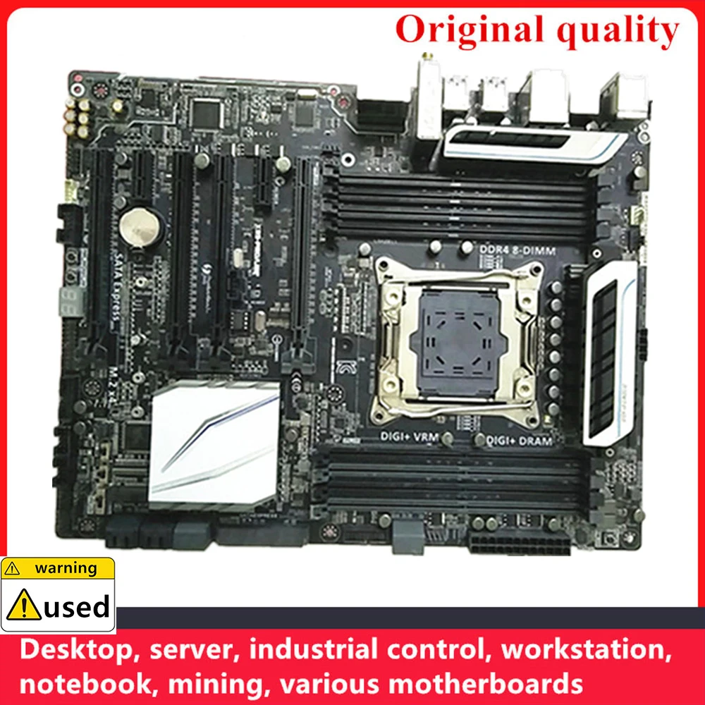 For X99-PRO/USB 3.1 No shell Motherboards LGA 2011-3 V3 DDR4 ATX For Intel X99 Overclocking Desktop Mainboard SATA III USB3.0