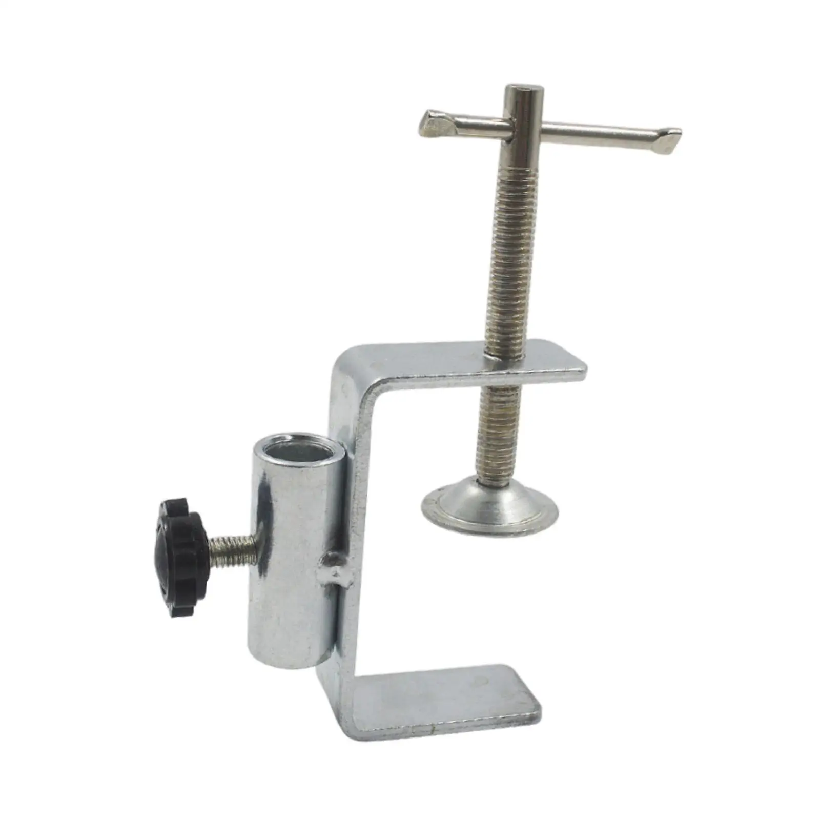 Table Mount Clamp Versatile Mounting Accessory Workstation Fixed Metal Clip