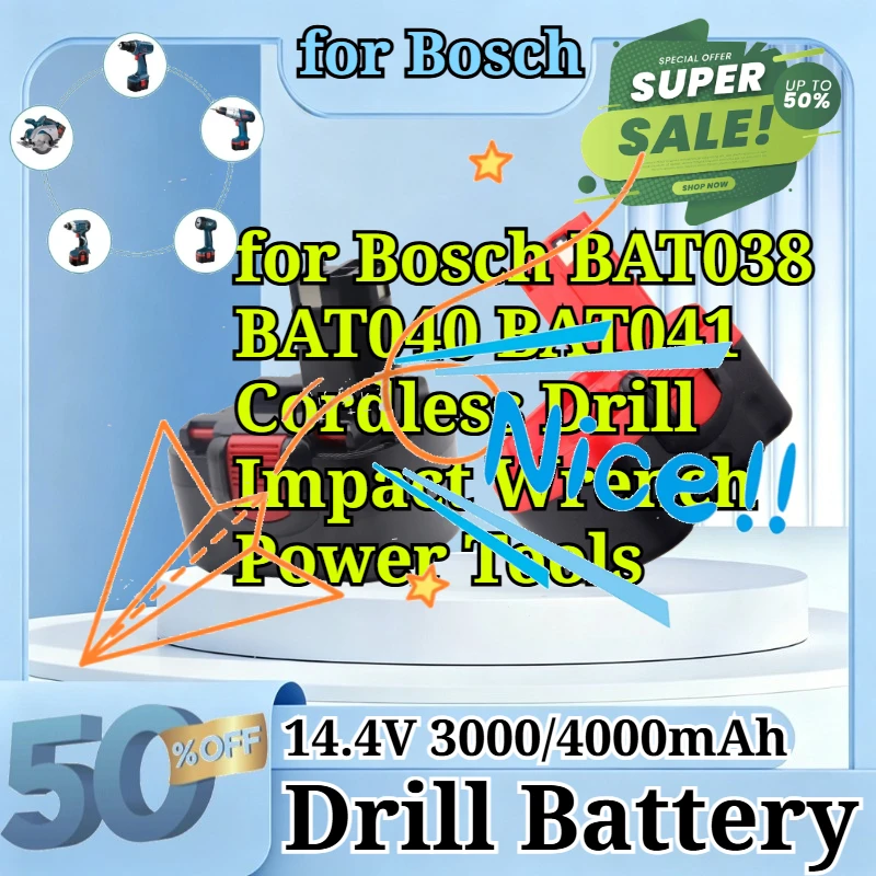 Impact Wrench Battery 4Ah - Akumulator zamienny Ni-MH o wysokiej pojemności