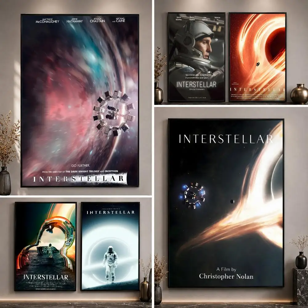 Movie C-cooper Interstellar Murph TARS Poster HD PP Waterproof Eco-Friendly For Kitchen Bathroom Wall Art Bedroom Home Decor