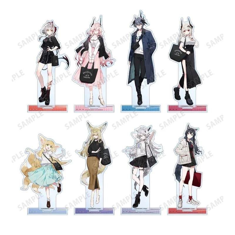 Game Arknights Kal'tsit Muelsyse Ho'olheyak Silence the Paradigmatic Creative Personality Peripheral Acrylic Stand Fans Gifts