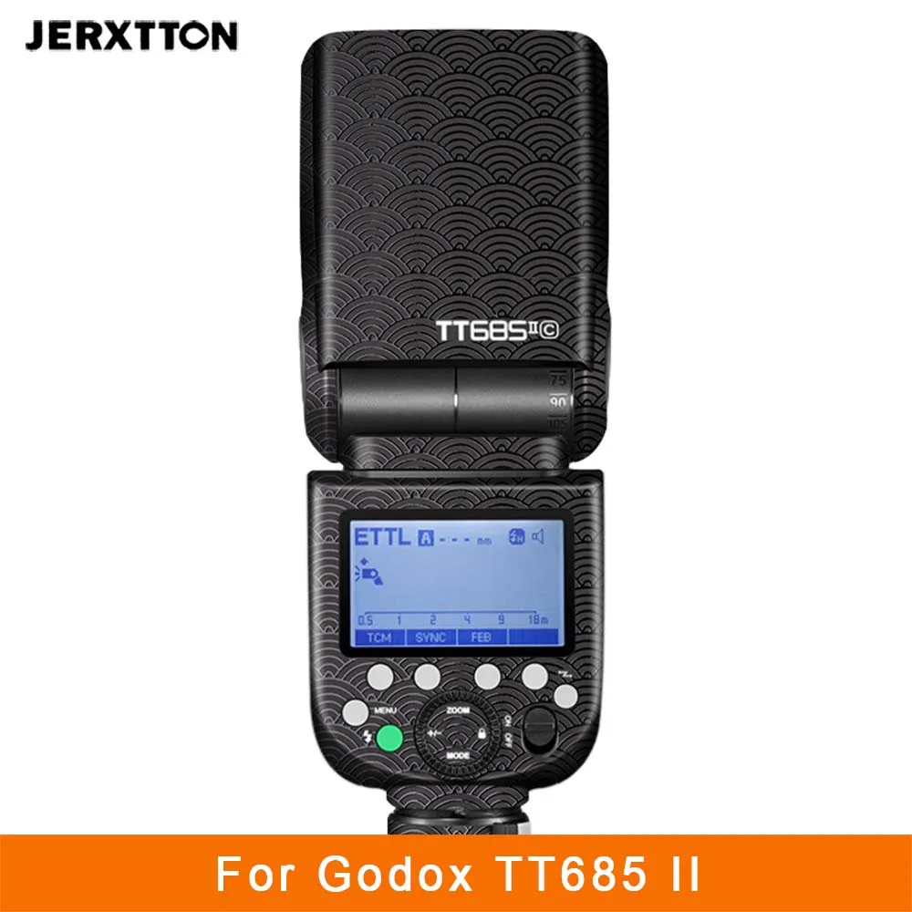 

TT685II наклейка на вспышку камеры с защитой от царапин для Godox TT685 II флэш-пальто виниловая защитная пленка защитная пленка для тела наклейки крышка
