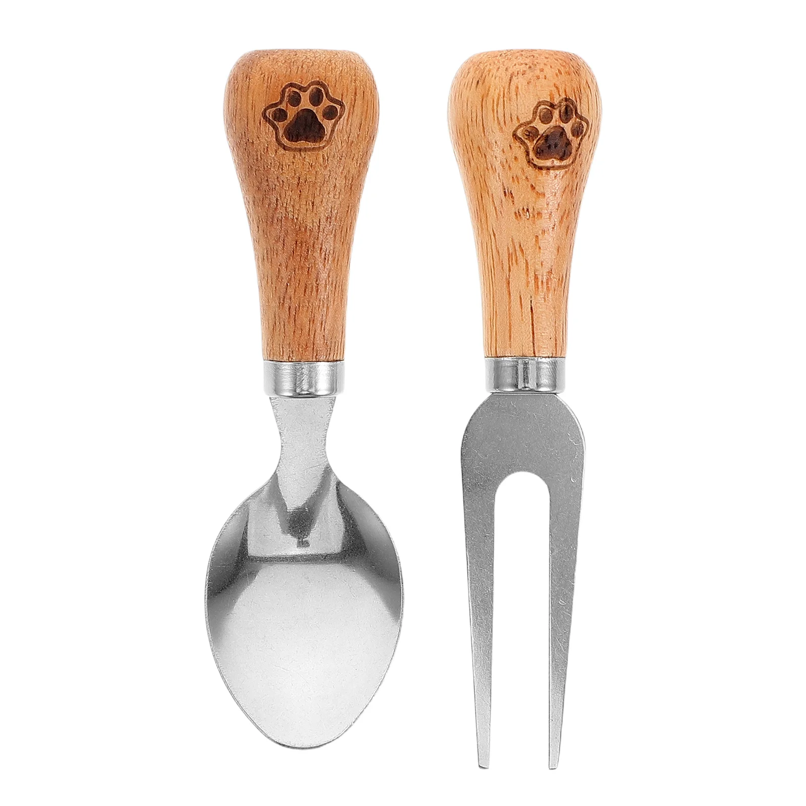 

Camping Tableware Spoons Outdoor Enthusiasts Utensils Wooden Convenient Small Travel Cooking Gear