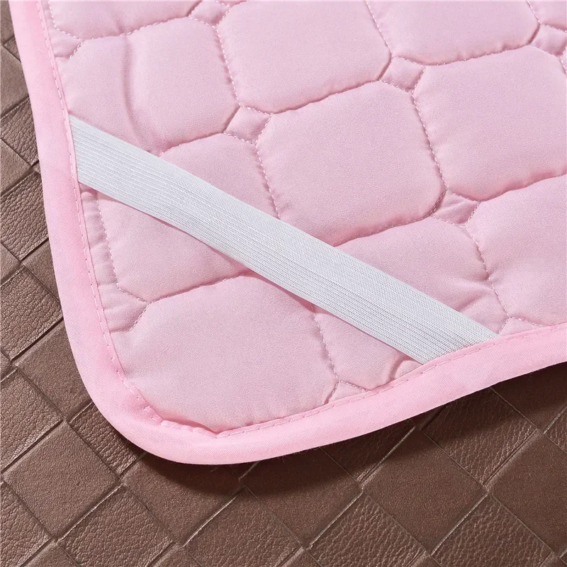 Skin-Friendly Solid Color SPA Treatment Bed Cover with Hole