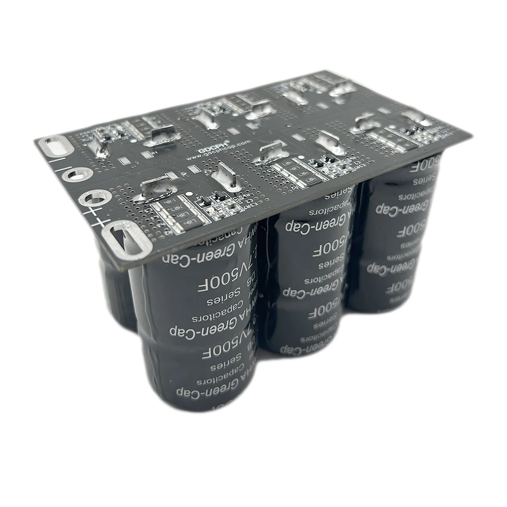 2.7V 500UF 16V 83UF GDCPH Automotive Super Farad Capacitor Module - Enhances Power, Stabilizes Power Supply