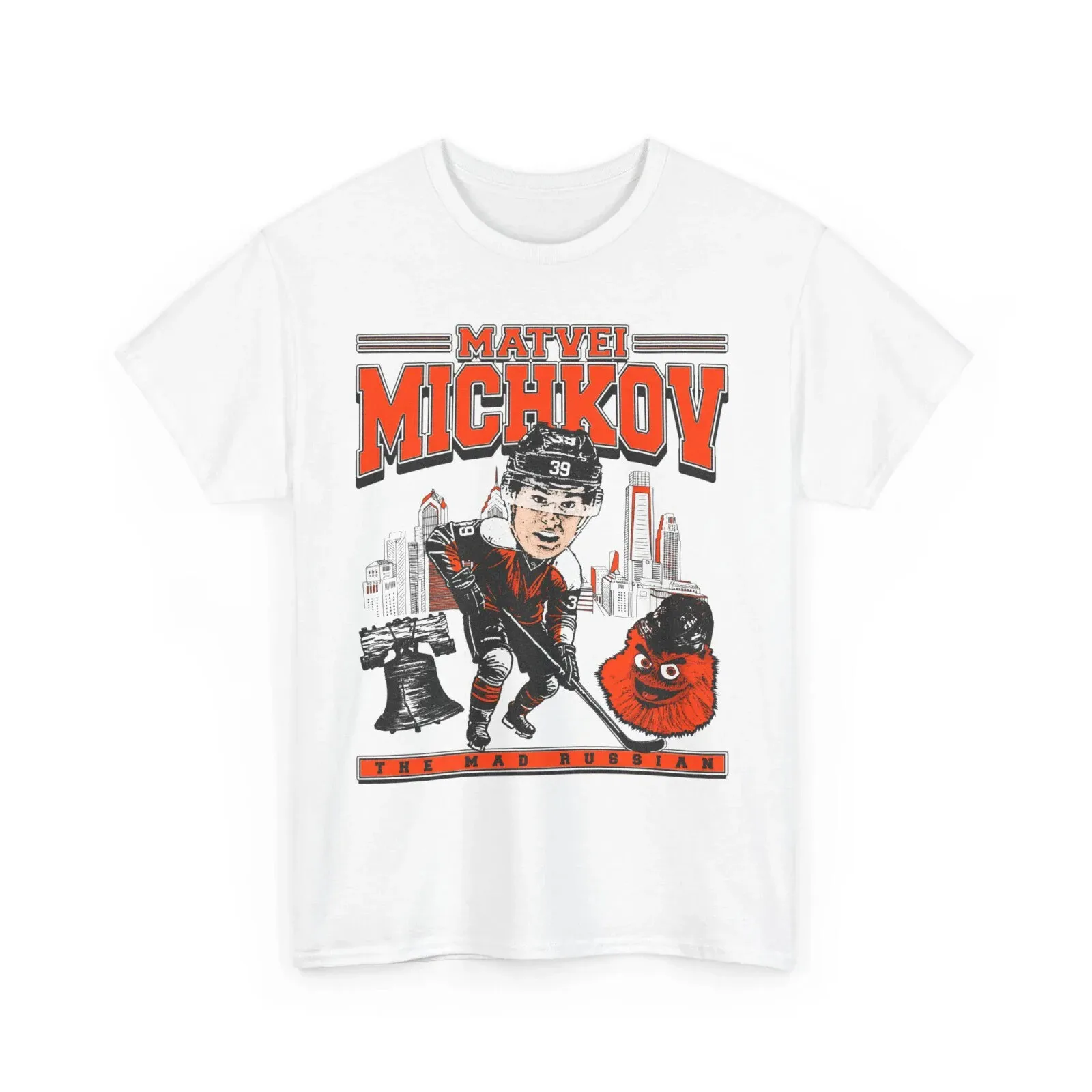 

Matvei Michkov Bobblehead Flyers Hockey T Shirt
